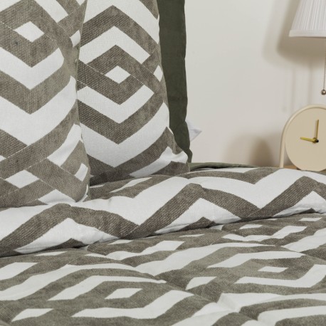 Colcha jacquard chenilla Nela