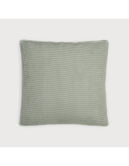 Cojín cuadrante New Ondas ante liso 50x50 - funda + relleno