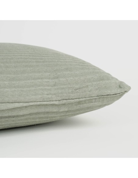 Cojín cuadrante New Ondas ante liso 50x50 - funda + relleno