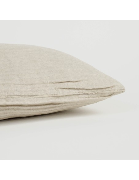 Cojín cuadrante New Ondas ante liso 50x50 - funda + relleno