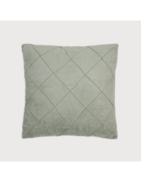 Cojín cuadrante New Rombo ante 50x50 - funda + relleno