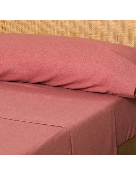 Juego de sábanas franela lisa