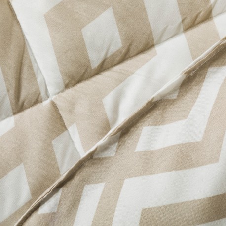 Edredón estampado Nela topo