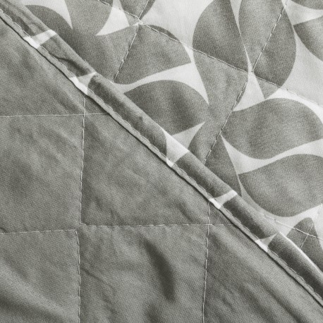 Colcha bouti Keira gris