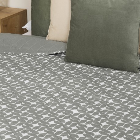 Colcha bouti Keira gris