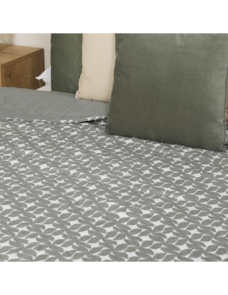 Colcha bouti Keira gris