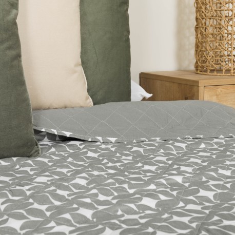 Colcha bouti Keira gris