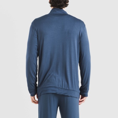 Sudadera viscosa hombre lisa