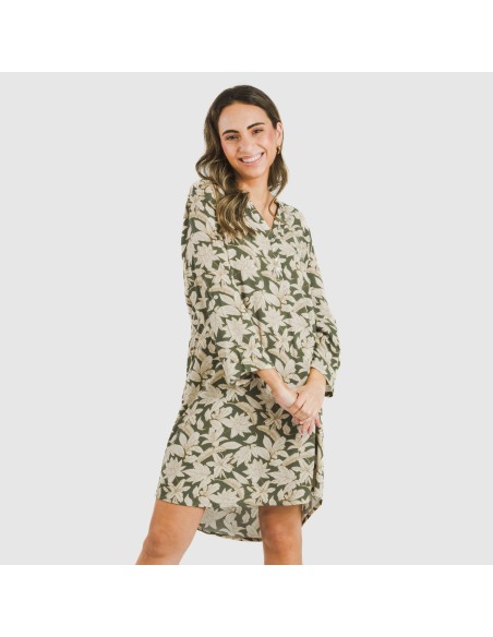 Camisola viscosa Charamo verde cacería