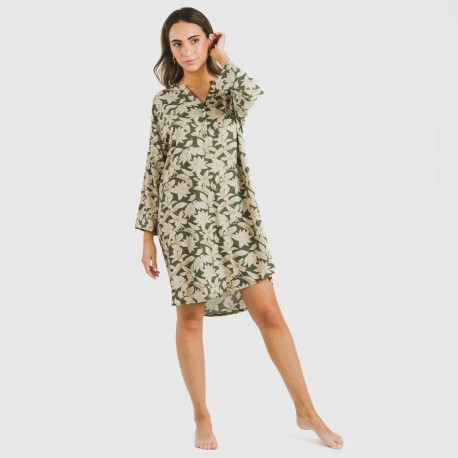 Camisola viscosa Charamo verde cacería