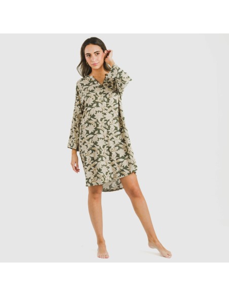 Camisola viscosa Charamo verde cacería