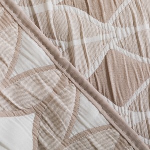 Colcha doble tela jacquard Cabot topo 2