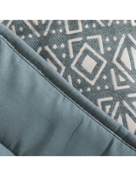 Colcha jacquard chenilla Tiberio New verde francés - 120gr