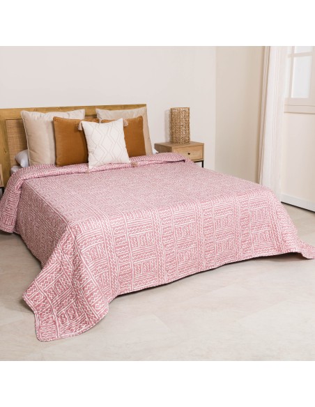 Colcha bouti Vinuesa malva