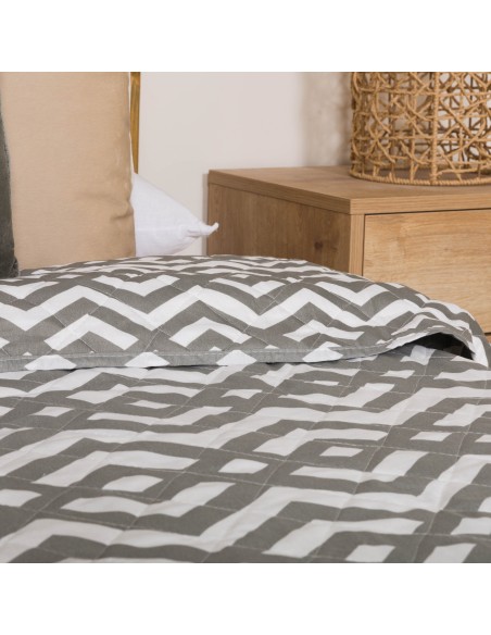 Colcha bouti Nela verde seco