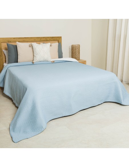 Colcha doble tela jacquard Punto