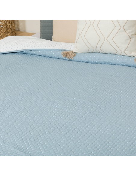 Colcha doble tela jacquard Punto