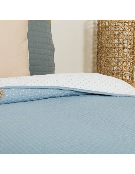 Colcha doble tela jacquard Punto