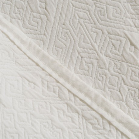 Colcha doble tela jacquard Grecia