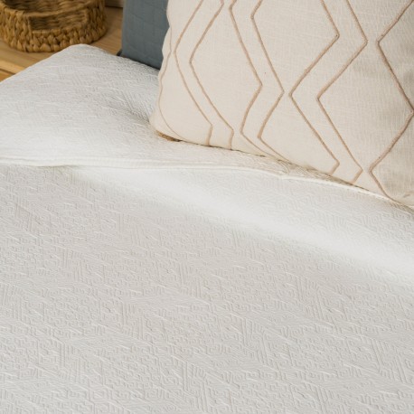 Colcha doble tela jacquard Grecia