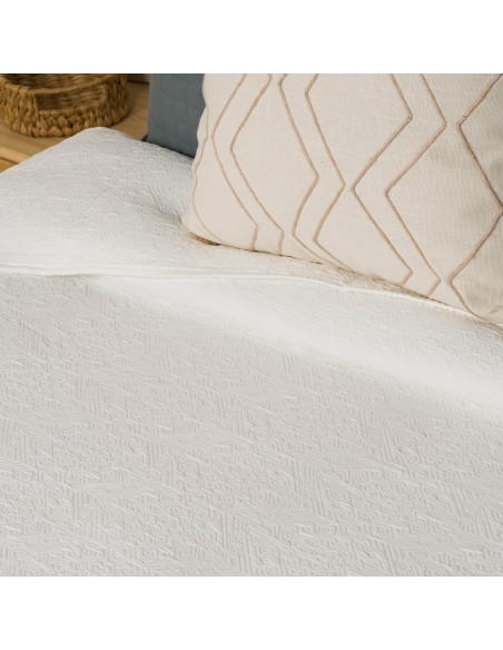 Colcha doble tela jacquard Grecia