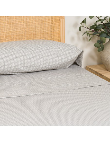 Juego de sábanas algodón Oniria verde