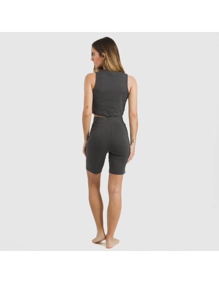 Top tirantes algodón deportivo liso