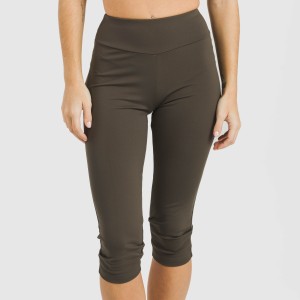 Legging midi deportivo tecnico liso