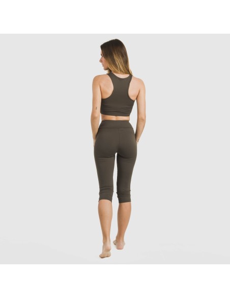 Legging midi deportivo tecnico liso