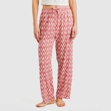 Pantalón viscosa Alfa marsala