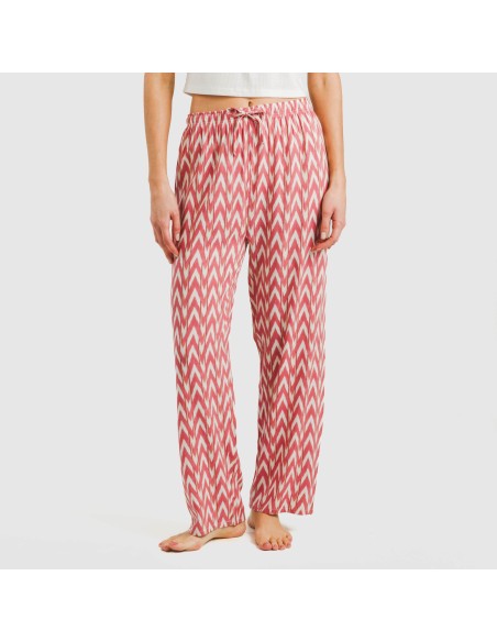 Pantalón viscosa Alfa marsala