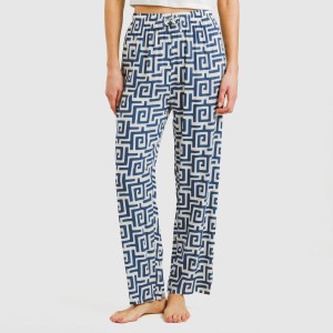 Pantalón viscosa Beriche azul 2