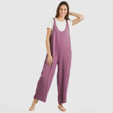 Mono largo mujer viscosa bambula liso