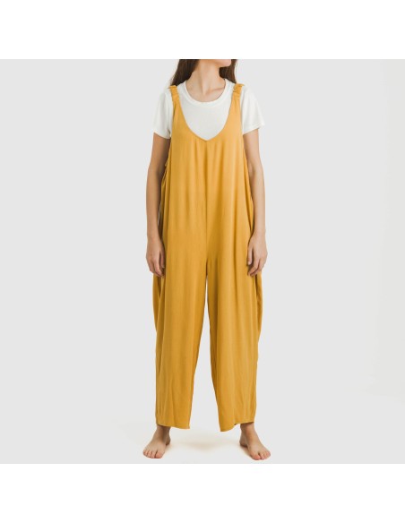 Mono largo mujer viscosa bambula liso