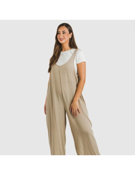 Mono largo mujer viscosa bambula liso