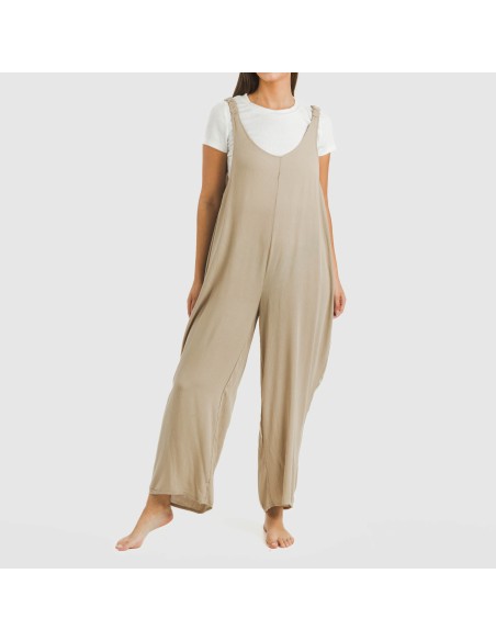 Mono largo mujer viscosa bambula liso