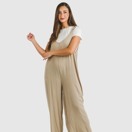 Mono largo mujer viscosa bambula liso