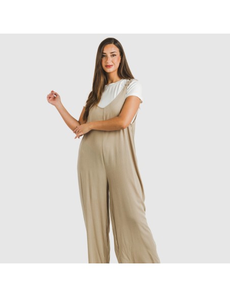 Mono largo mujer viscosa bambula liso