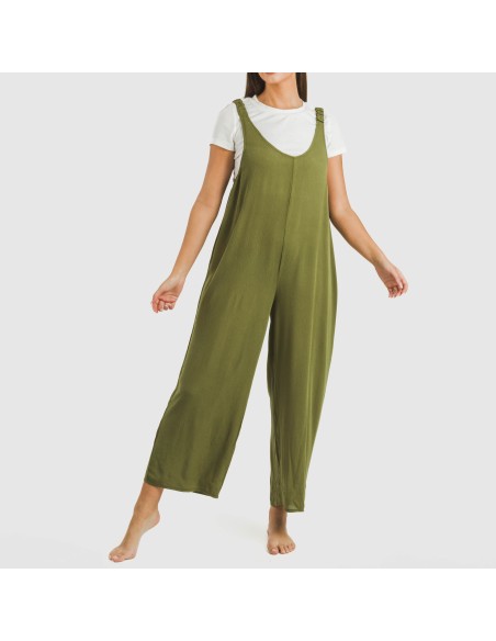 Mono largo mujer viscosa bambula liso