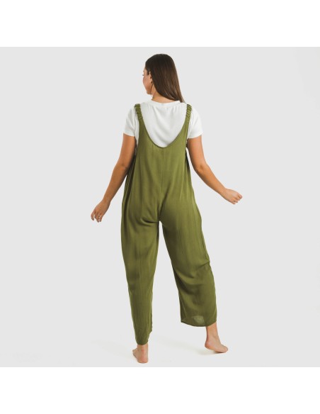 Mono largo mujer viscosa bambula liso