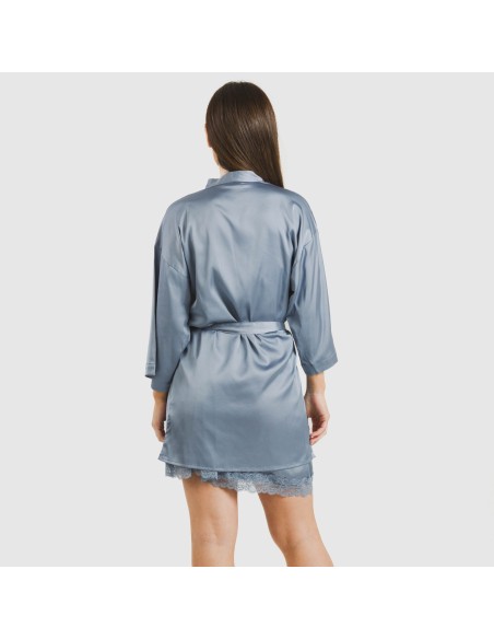 Bata corta mujer satén Friday liso