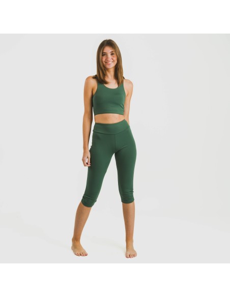 Legging midi deportivo tecnico liso