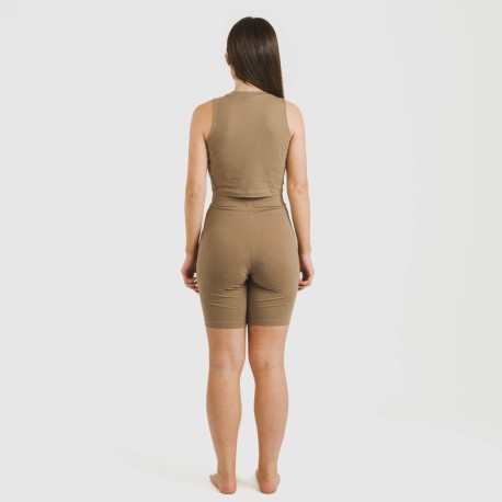 Top tirantes algodón deportivo liso