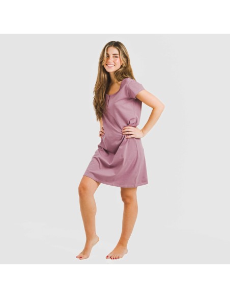 Blusón algodón liso