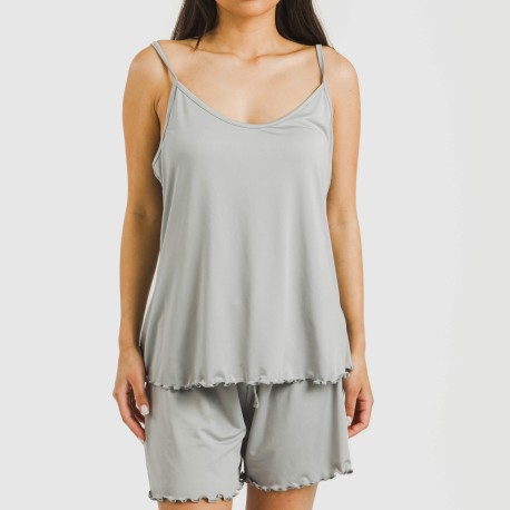 Pijama tirantes mujer soft liso