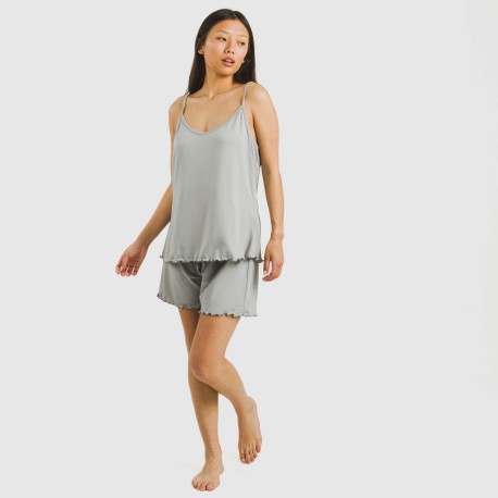 Pijama tirantes mujer soft liso