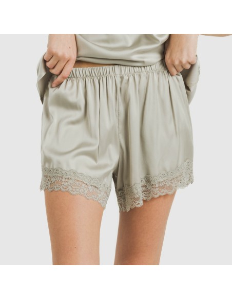 Pijama tirantes mujer satén Friday liso