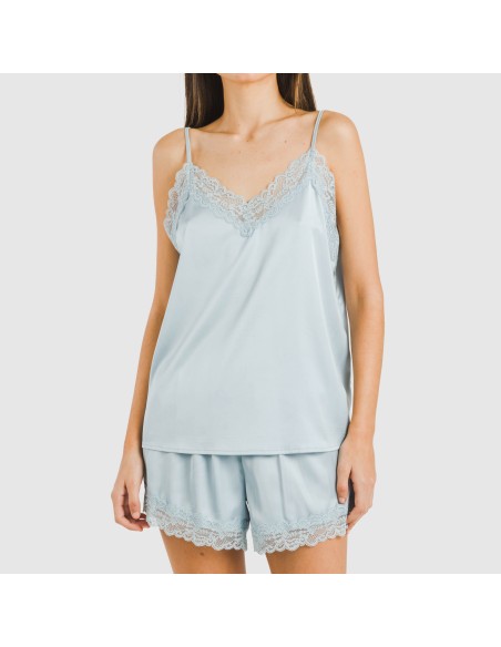 Pijama tirantes mujer satén Friday liso