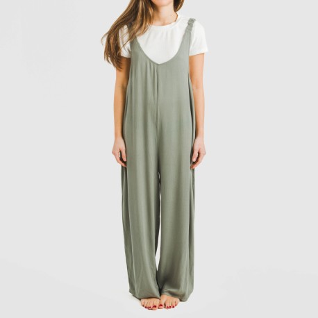 Mono largo mujer viscosa bambula liso