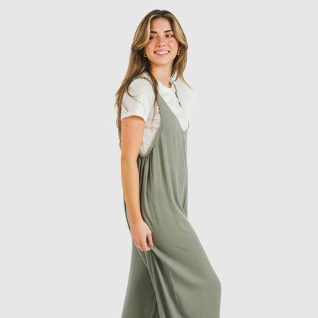 Mono largo mujer viscosa bambula liso